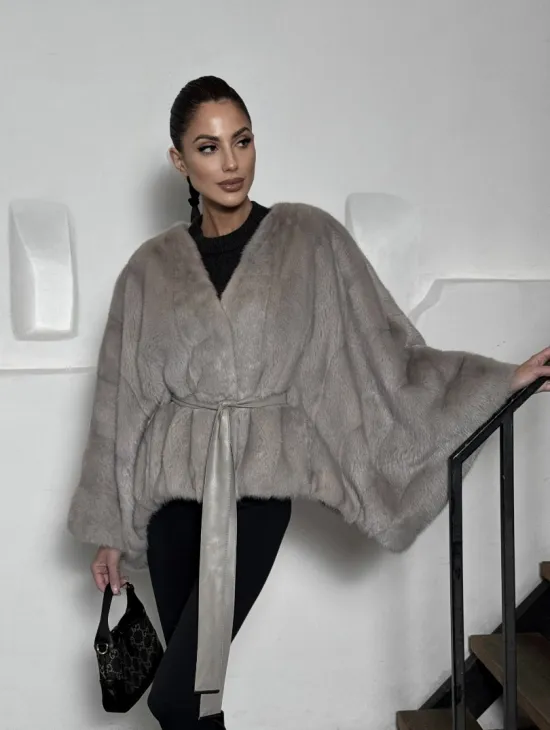 Шуба норковая натуральная короткая 