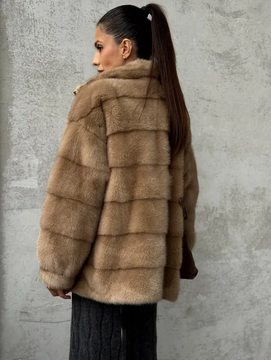 Норковая куртка - фото 6