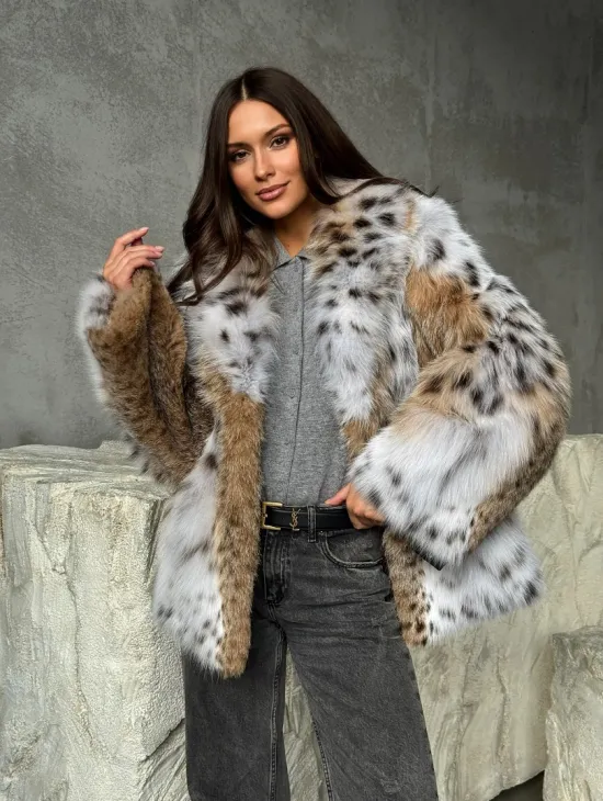 Шуба из рыси - фото 11