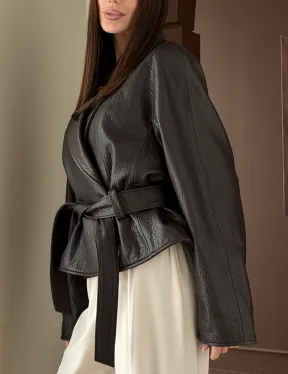 Куртка из натуральной кожи PREMIUM COLLECTION - фото 4